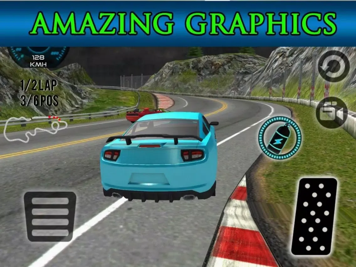 تصاویر Fast Car Race Cup iPad 