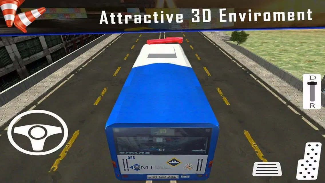 Zrzuty ekranu Coach Bus Parking School