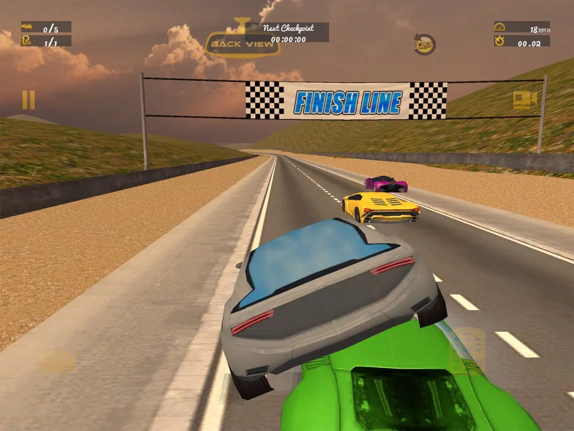 3D Hybrid Concept Car Racing Challenge Pro iPad  स्क्रीनशॉट