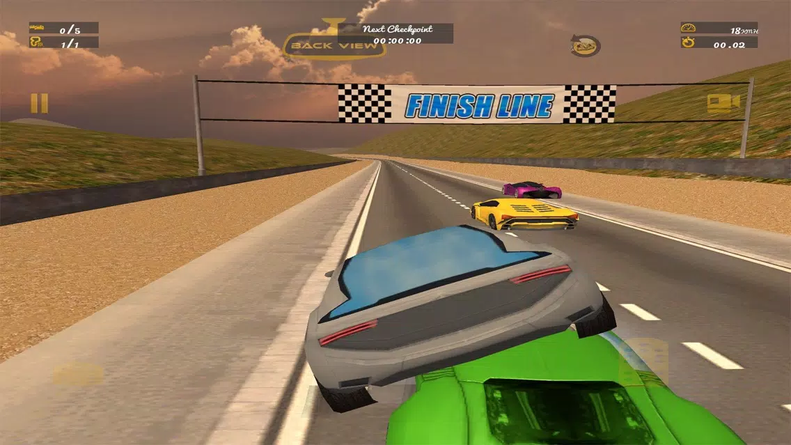 3D Hybrid Concept Car Racing Challenge Pro स्क्रीनशॉट