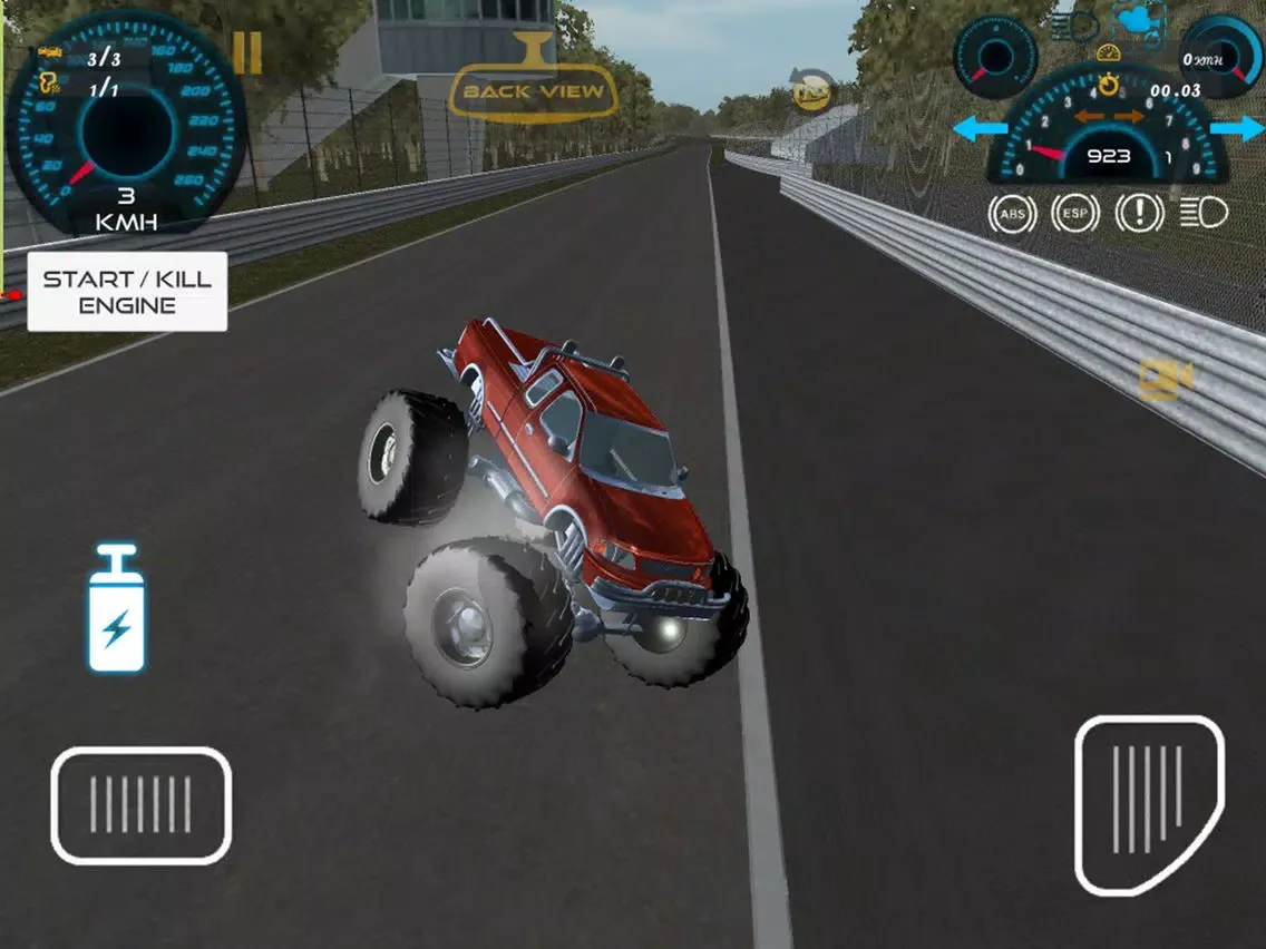 Скриншоты Monster Truck vs Formula Cars Pro iPad 