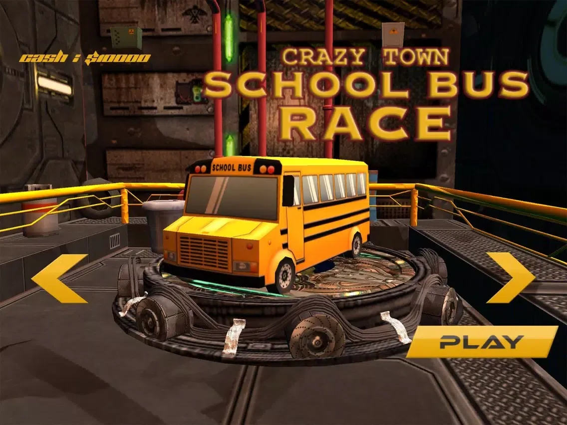Crazy Town School Bus Racing Pro iPad  Screenshots