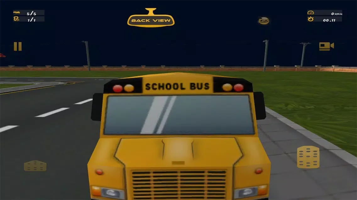 Crazy Town School Bus Racing Pro Screenshots