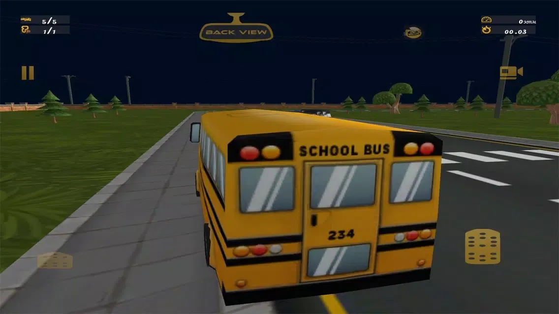 Crazy Town School Bus Racing Pro Screenshots