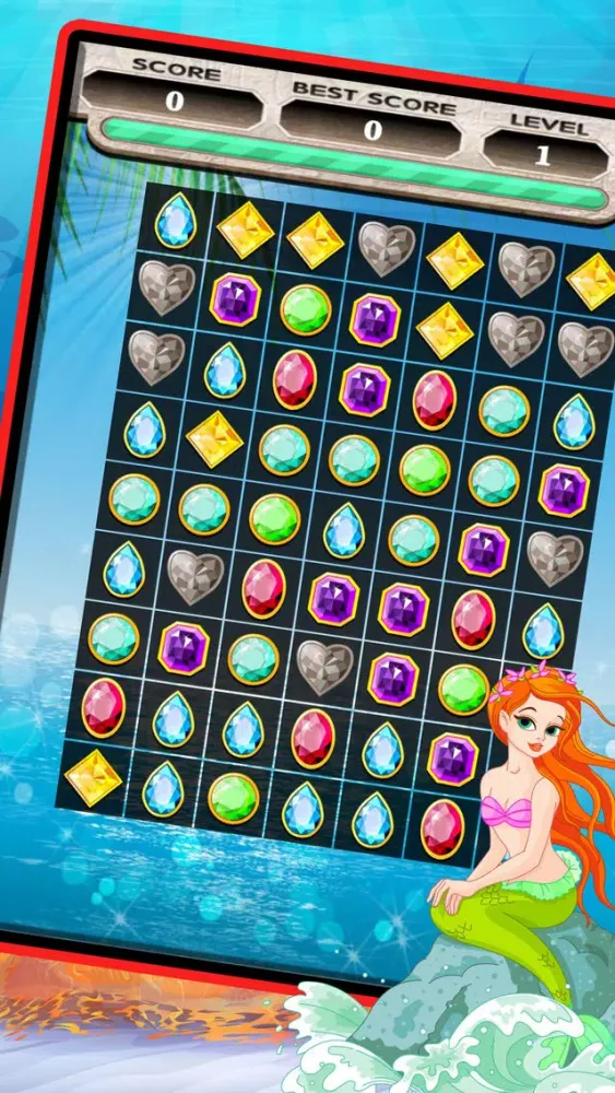 Sea Jewels Star Match 3 Screenshots