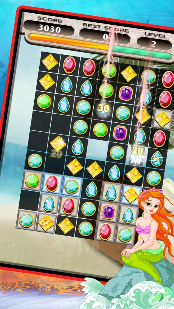 Sea Jewels Star Match 3 Screenshots