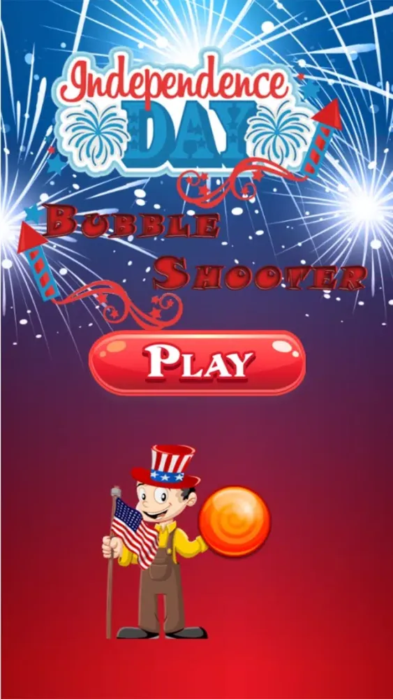 Independence Day Bubble Shooter Adventures Screenshots
