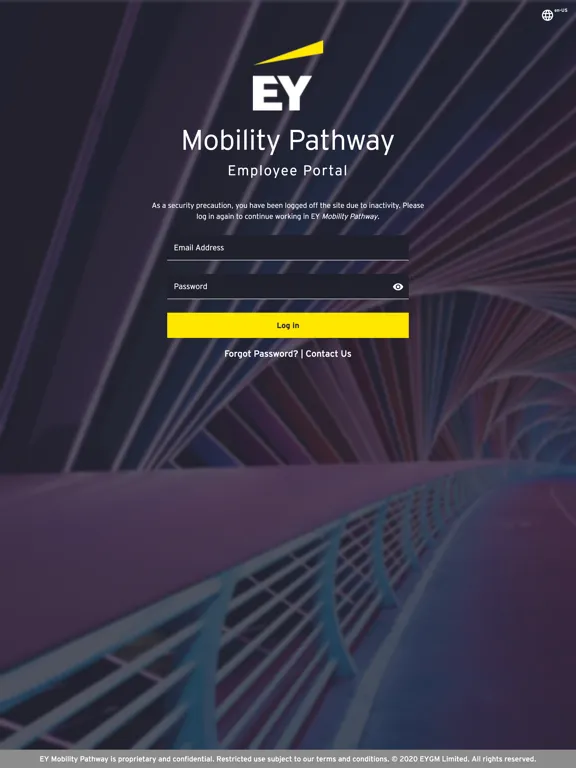 Capturas de pantalla de EY Mobility Pathway Mobile iPad 