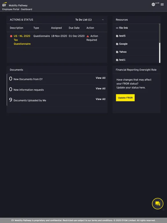 Capturas de pantalla de EY Mobility Pathway Mobile iPad 