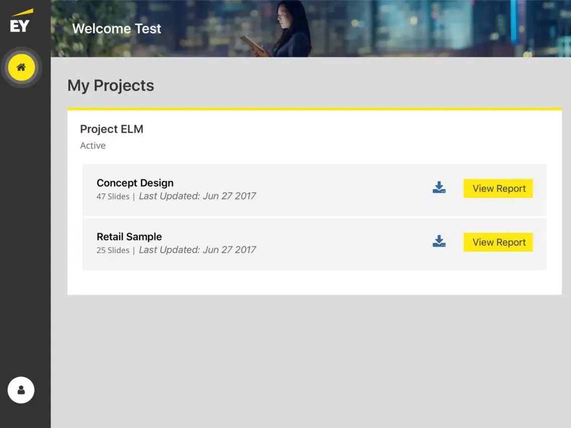 EY Digital Direct iPad  Screenshots