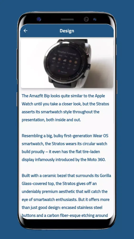 Amazfit Stratos Guide স্ক্রিনশট