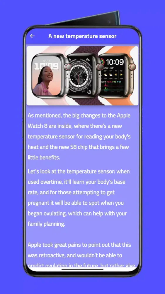 Apple Watch Series 8 Guide应用截图