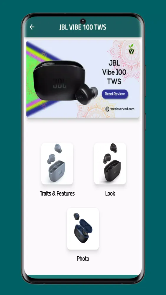 JBL VIBE 100 TWS Guide Screenshots