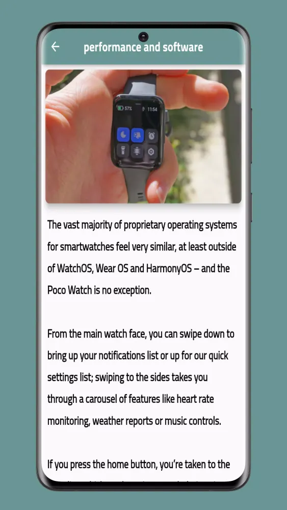 Poco Watch Guide Screenshots