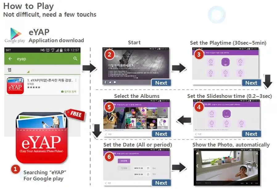 eYAP-Easy & auto photo picker应用截图