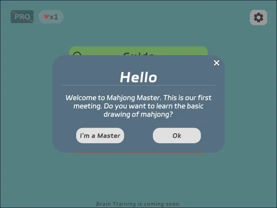 Zrzuty ekranu Mahjong Training - Be a Master iPad 