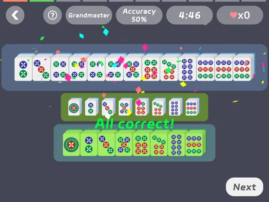 Zrzuty ekranu Mahjong Training - Be a Master iPad 