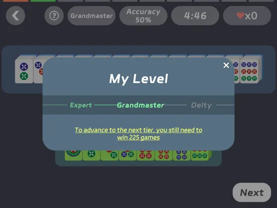 Zrzuty ekranu Mahjong Training - Be a Master iPad 