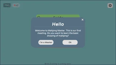 Zrzuty ekranu Mahjong Training - Be a Master