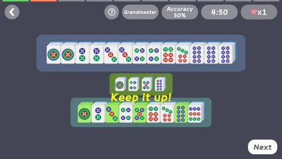Zrzuty ekranu Mahjong Training - Be a Master
