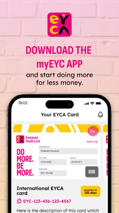 myEYC - European Youth Card Screenshots