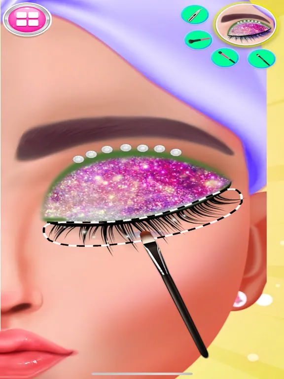 Скриншоты Eye Art Beauty Makeup Games iPad 