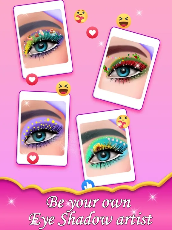 Скриншоты Eye Art Beauty Makeup Games iPad 