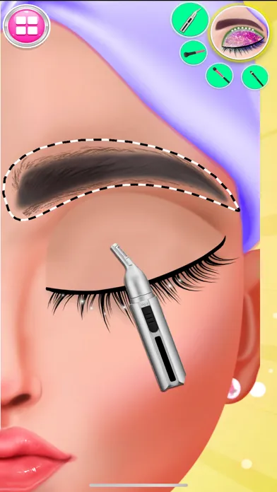 Скриншоты Eye Art Beauty Makeup Games