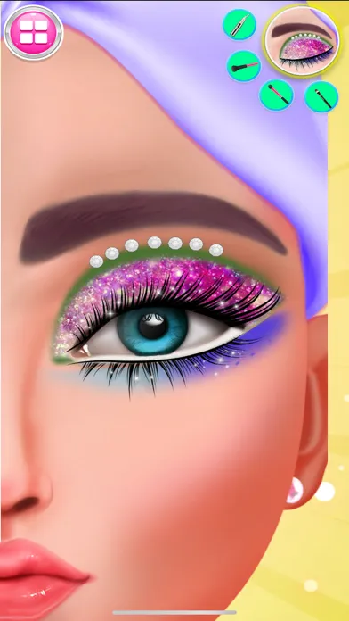 Скриншоты Eye Art Beauty Makeup Games