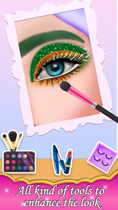 Скриншоты Eye Art Beauty Makeup Games