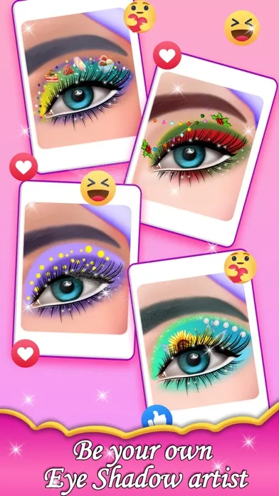 Скриншоты Eye Art Beauty Makeup Games