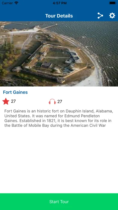 iTour: Fort Gaines स्क्रीनशॉट