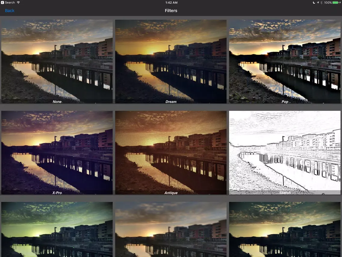 Pro HDR X iPad  سکرین شاٹس