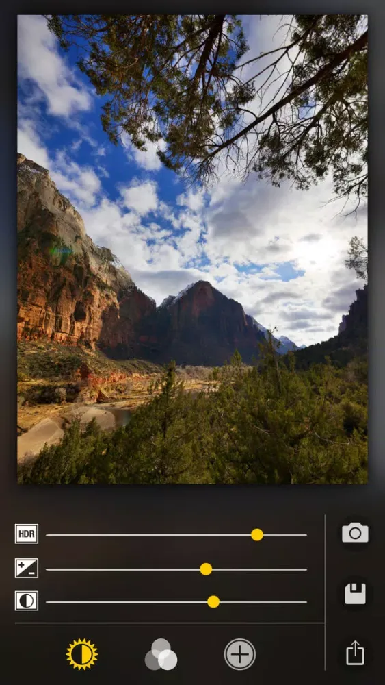 Pro HDR X سکرین شاٹس