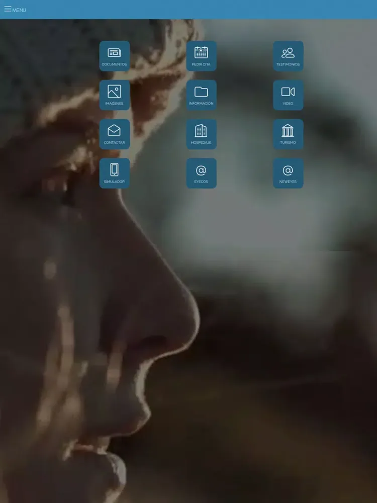 Capturas de tela do MiNewEyes iPad 