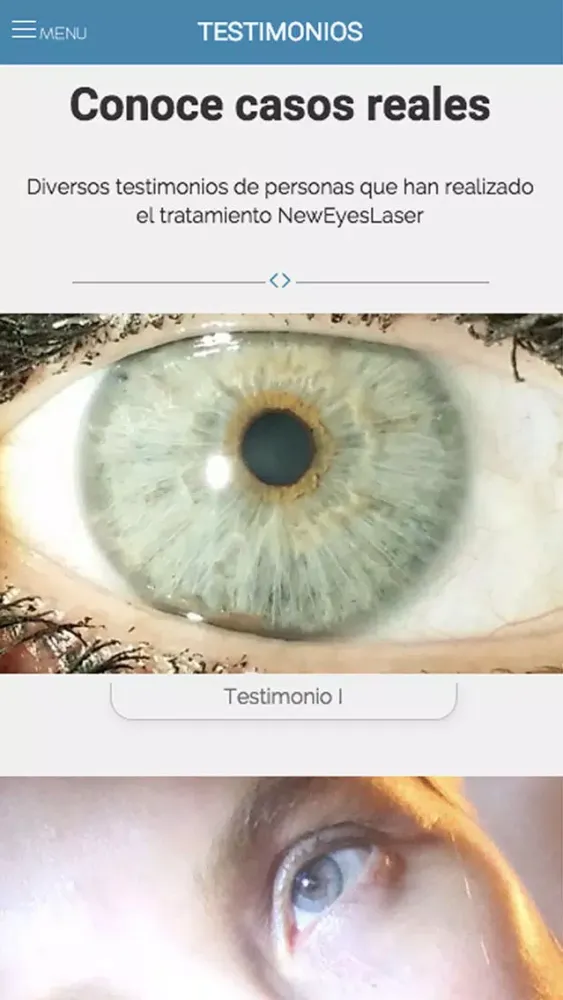 Capturas de tela do MiNewEyes