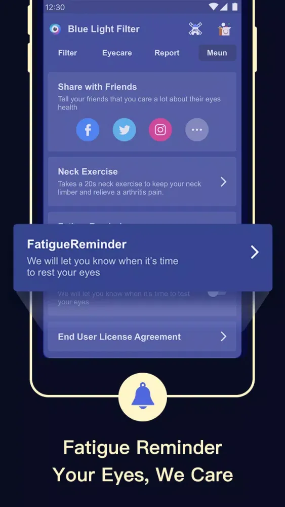 蓝光护目镜 Screenshots