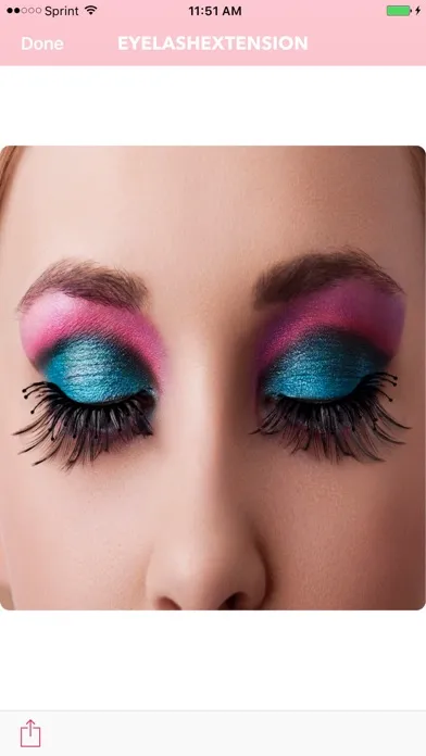Eyelash Extension Screenshots