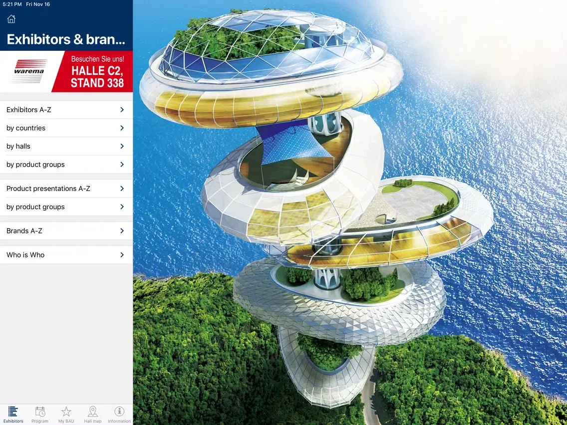BAU 2019 iPad  سکرین شاٹس