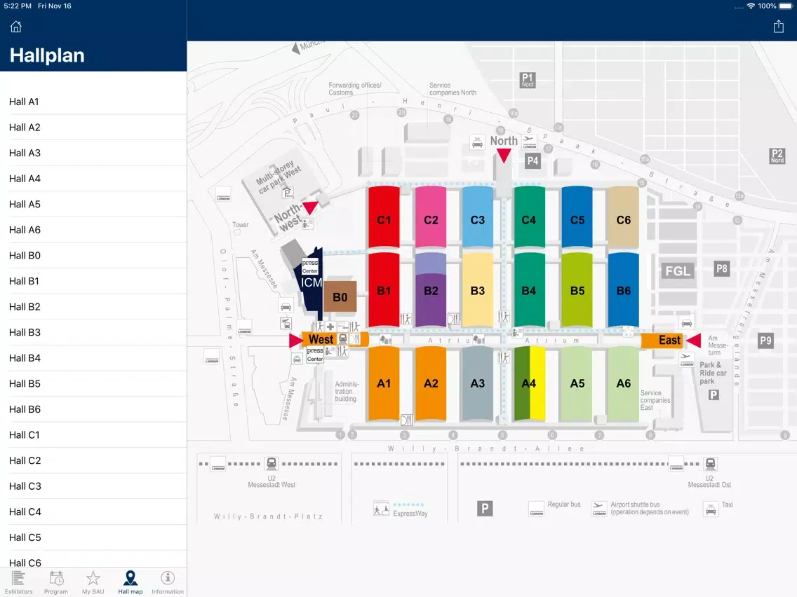 BAU 2019 iPad  سکرین شاٹس