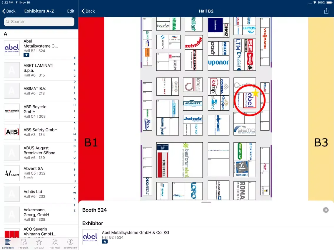 BAU 2019 iPad  سکرین شاٹس