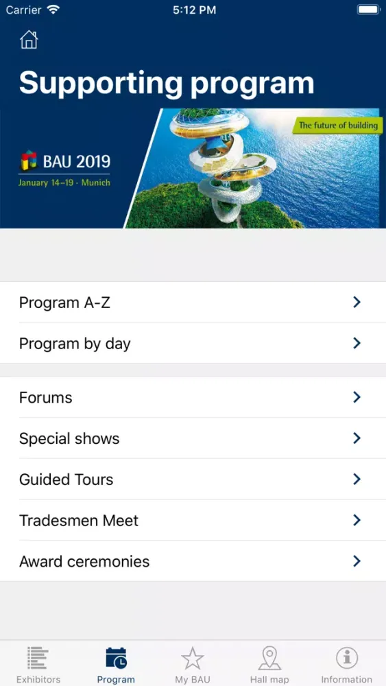 BAU 2019 سکرین شاٹس