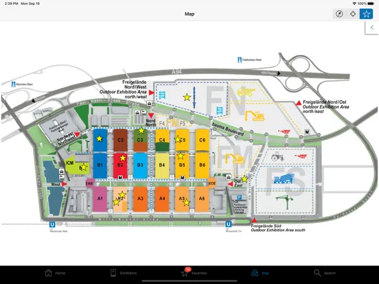 Скриншоты bauma app iPad 