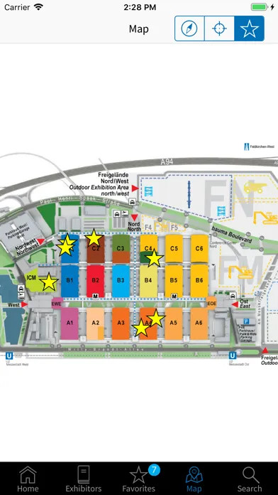 Скриншоты bauma app