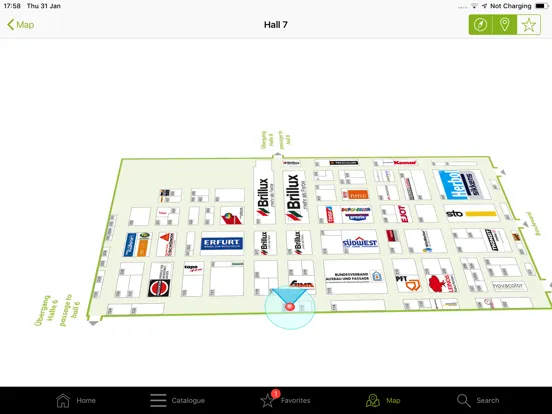 Tangkapan layar FAF 2019 iPad 