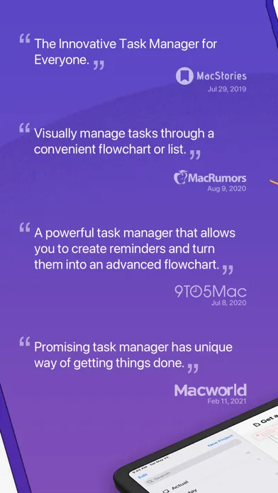 Capturas de tela do Taskheat — milestone tracker