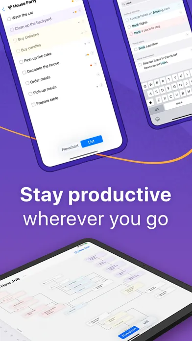 Capturas de tela do Taskheat — milestone tracker