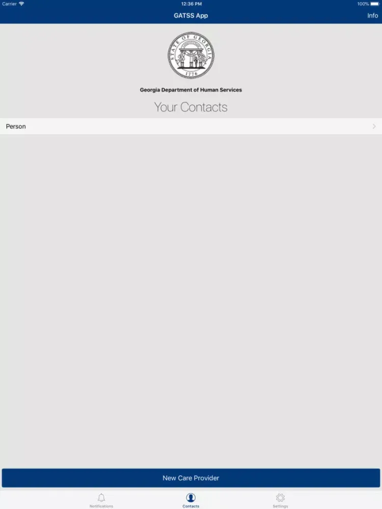 Capturas de pantalla de GATSS (GA Tele Support Snrs) iPad 