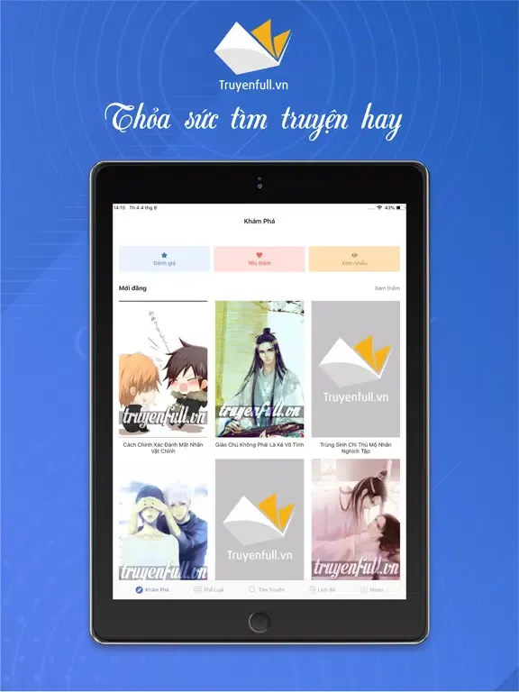 ภาพหน้าจอของ TruyenFull - Đọc truyện 24/7 iPad 