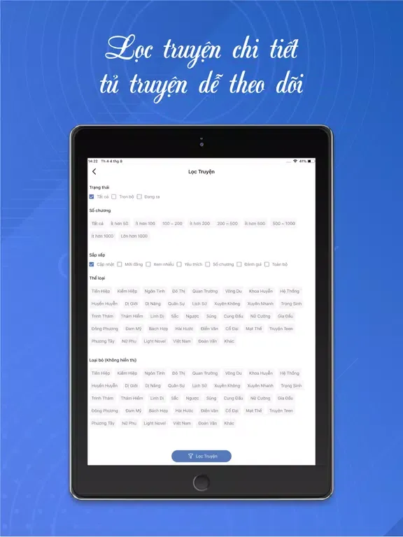ภาพหน้าจอของ TruyenFull - Đọc truyện 24/7 iPad 